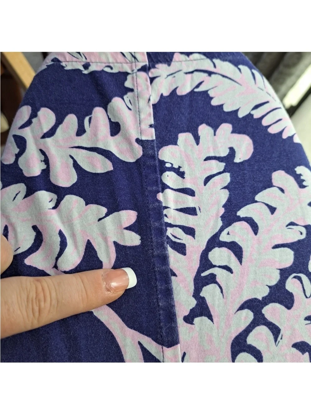 (PLAY CONDITION) Lilly Pulitzer Tosha Dress - Galaxy Blue What The Shell - Picture 7 of 10